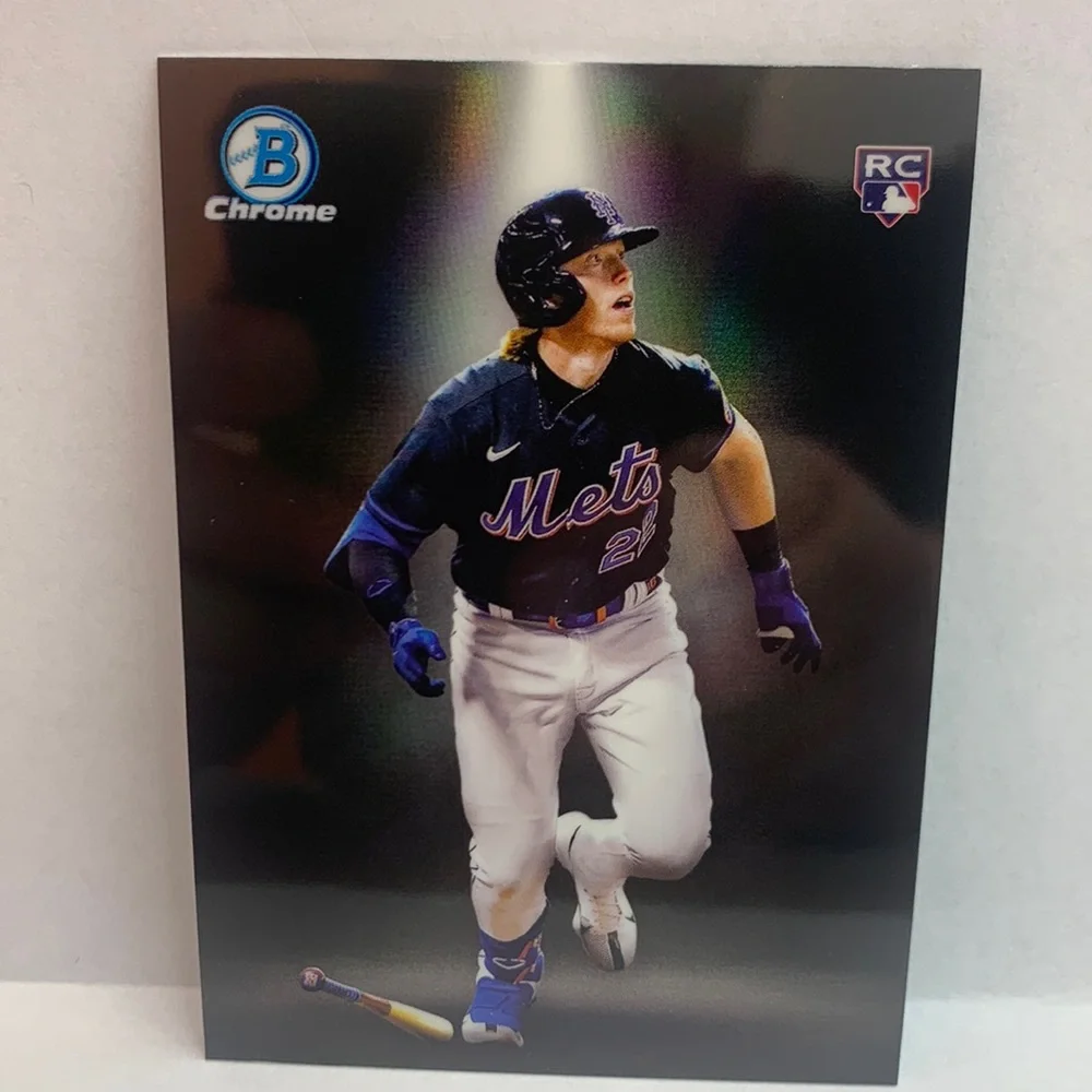 2023 Bowman Chrome Brett Baty Spotlight RC Mets #BS-13 (MISC7)